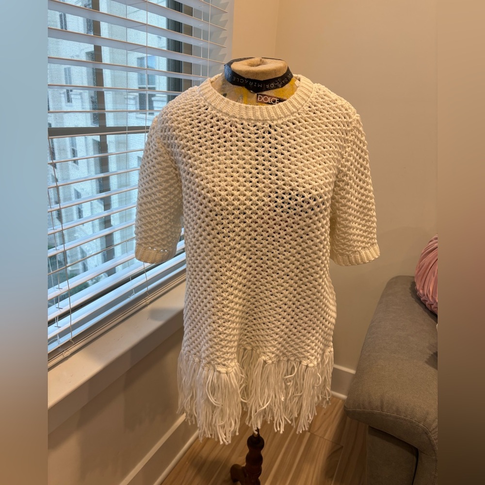 Authentic Michael Kors fringe top